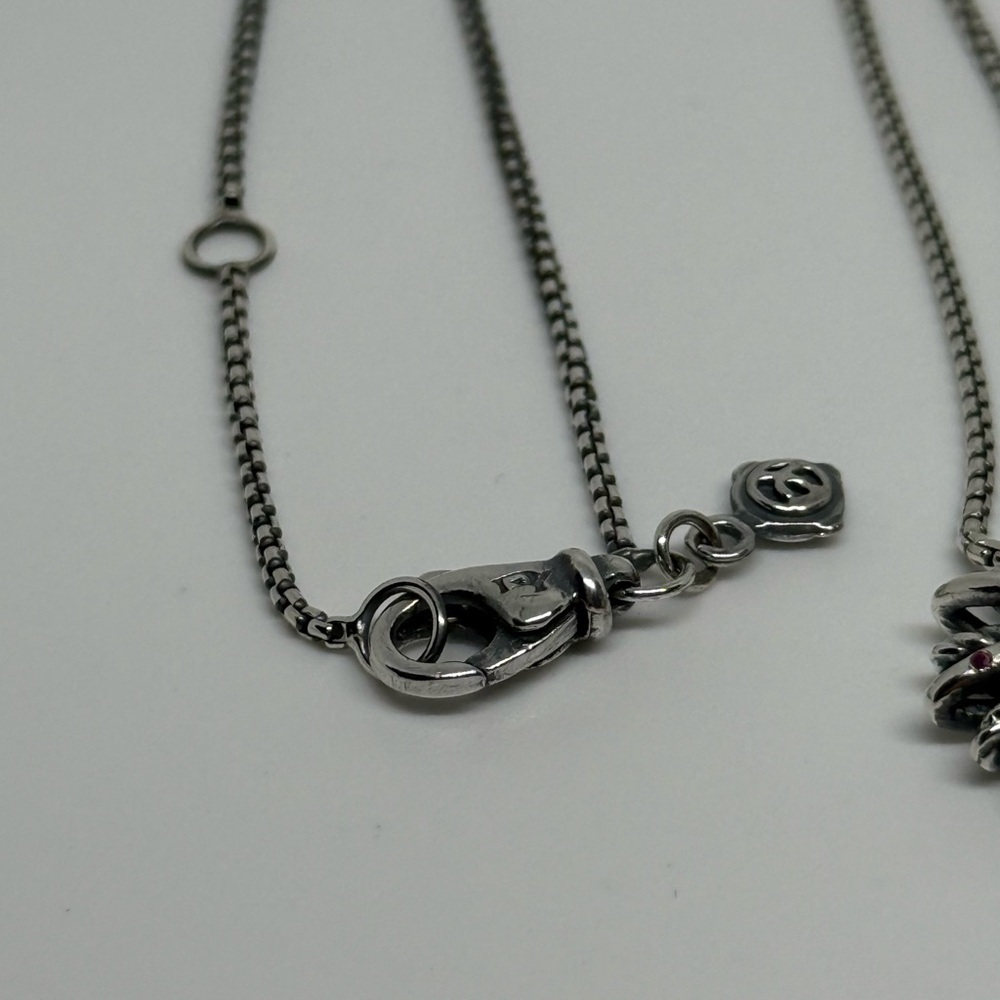 David Yurman Starburst Necklace with Pink sapphires - Picture 3 of 4